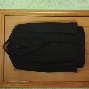 Men's Formal Black Wool Suit by Michael Kors 39R